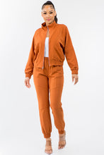 Load image into Gallery viewer, Blatant 2pc Tracksuit - Caramel Creme
