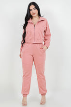 Load image into Gallery viewer, Blatant 2pc Tracksuit - Milkshake Pink
