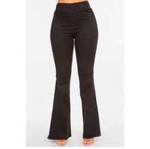Load image into Gallery viewer, Curve Makers Pull-On Flare Jeans
